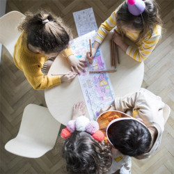 Kids Playing Table