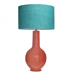 1764 - Large lamp and Saco style Shade (73cm height)