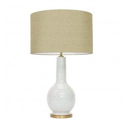 1764 - Lamp and Linen Shade (74cm height)