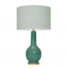 1764 - Lamp and Linen Shade (74cm height)