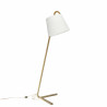 Floor Lamp with Sack Shade