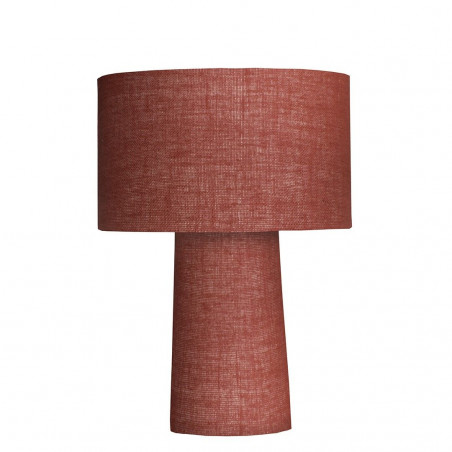 1728 - Small lamp and Saco style shade  (59 cm height)