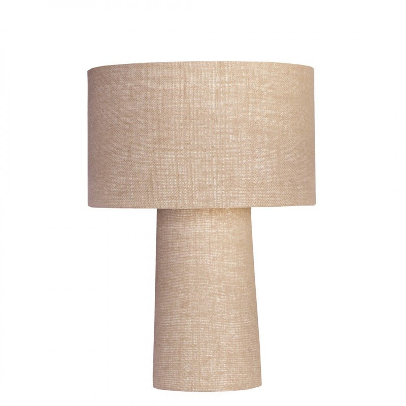 1728 - Small lamp and Saco style shade  (59 cm height)