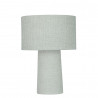 Linen Mushroom Lamp