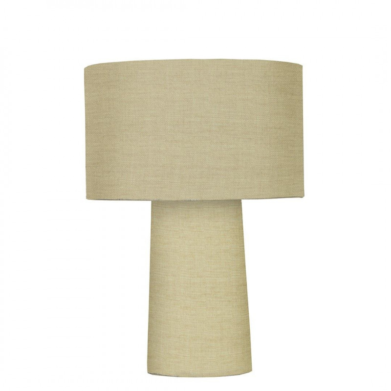 Linen Mushroom Lamp