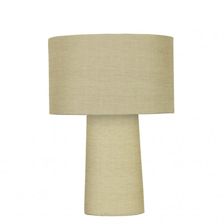 Linen Mushroom Lamp