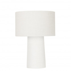 Linen Mushroom Lamp