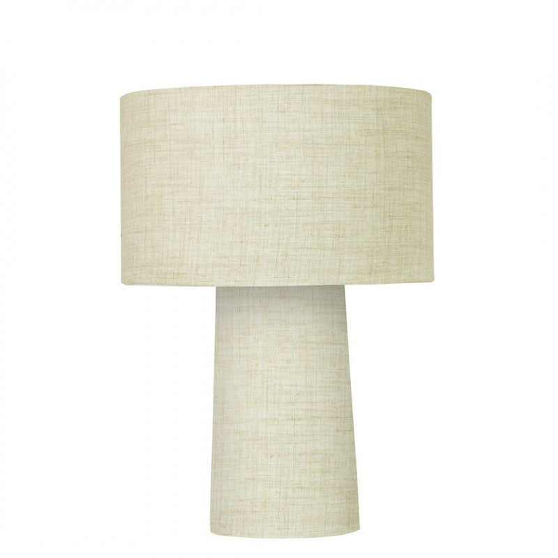 Linen Mushroom Lamp