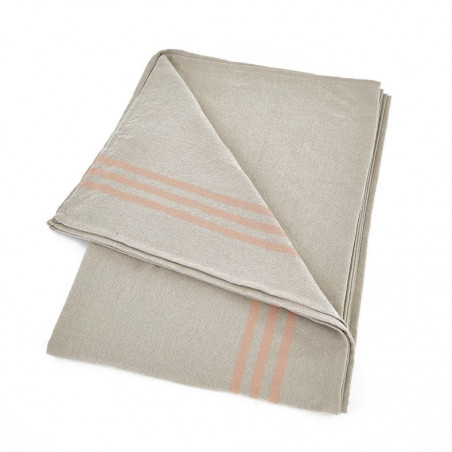 Maxime Linen & Coral Tablecloth