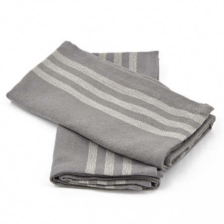 Maxime Linen & Grey Napkins Maxime Linen & Grey Napkins