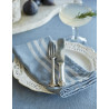 Maxime Blue & Linen Napkins