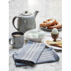 Maxime Blue & Linen Napkins