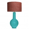 1764 - Lamp and Saco style Shade (73cm height)