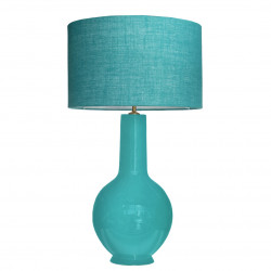 1764 - Lamp and Saco style Shade (73cm height)