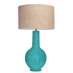 1764 - Lamp and Saco style Shade (73cm height)