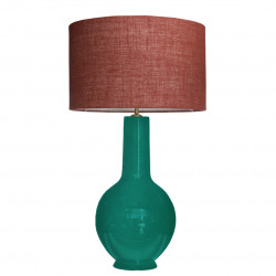 1764 - Lamp and Saco style Shade (73cm height)