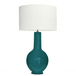 1764 - Lamp and Saco style Shade (73cm height)