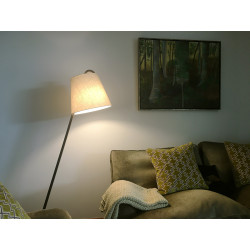 Duck - Floor Lamp with Sack Shade