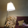 Duck - Floor Lamp with Linen Shade