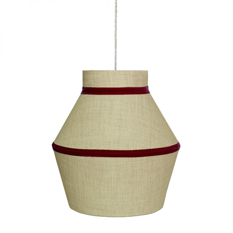 Linen Ceiling Lamp