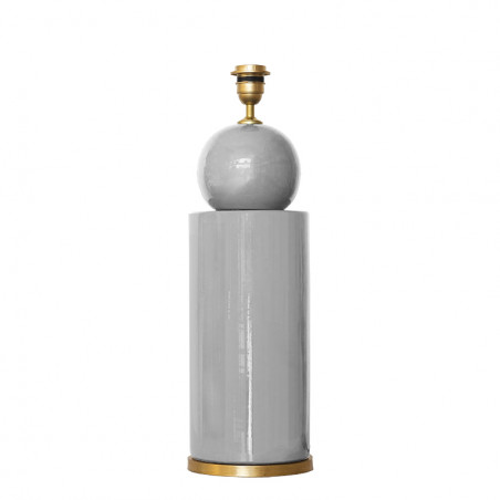 1837 - Lamp (49cm height) Golden base