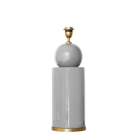1838 - Ceramic lamp (40cm height)