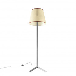 Duck - Floor Lamp with Linen Shade