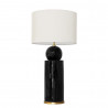 1837 - Lamp and Sack Shade (77cm height) Gold base flat design.