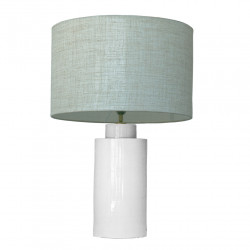 1728 - Small lamp and Linen style shade (59cm height)