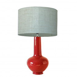 1729 - Lamp and Linen style shade (73cm height)