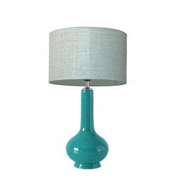 1780 -  Small lamp and Lino style shade (52cm height)