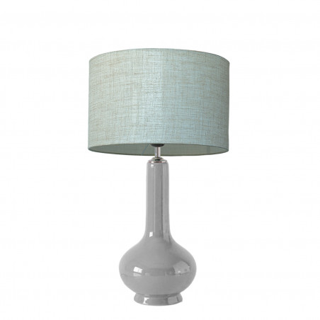 1780 - Small lamp and Lino style shade (52cm height)