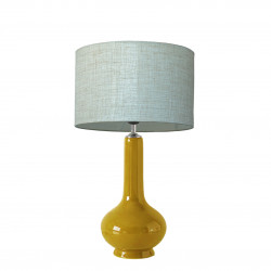 1780 -  Small lamp and Lino style shade (52cm height)