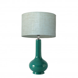1780 -  Small lamp and Lino style shade (52cm height)