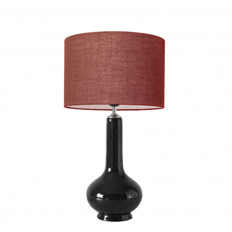 1780 - Small lamp and Saco style shade (52cm height)