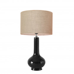 1780 -  Small lamp and Saco style shade (52cm height)