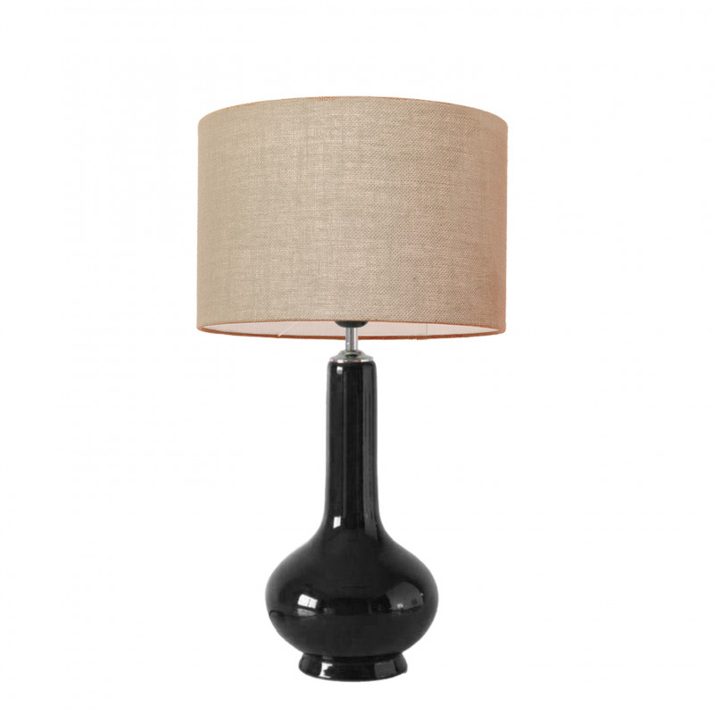 1780 -  Small lamp and Saco style shade (52cm height)