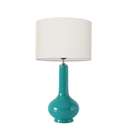 1780 - Small lamp and Saco style shade (52cm height)