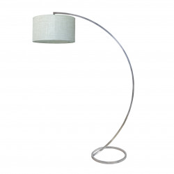 Arco - Floor Lamp with Linen Shade