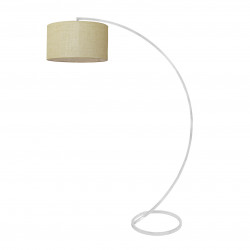 Arco - Floor Lamp with Linen Shade