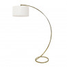 Arco - Floor Lamp with Linen Shade