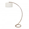 Arco - Floor Lamp with Sack textile Shade