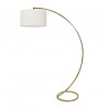 Arco - Floor Lamp with Sack textile Shade