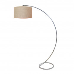 Arco - Floor Lamp with Sack textile Shade