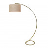 Arco - Floor Lamp with Sack textile Shade