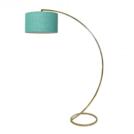 Arco - Floor Lamp with Sack textile Shade