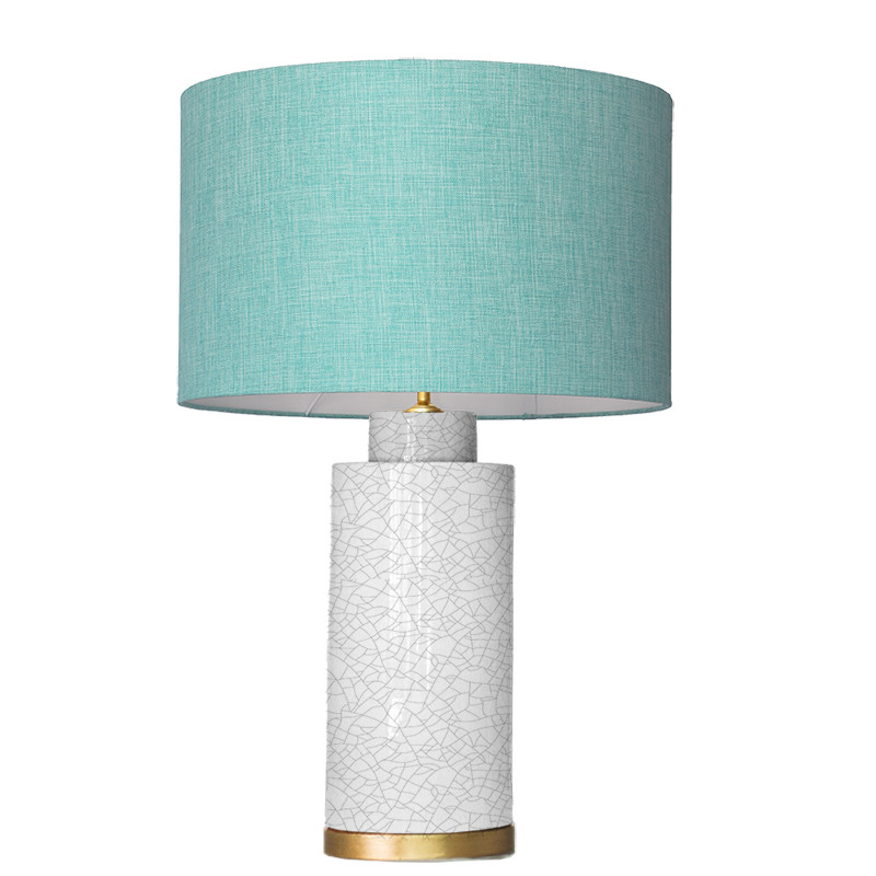 1727 - Lamp and Kas style Shade (67cm height)