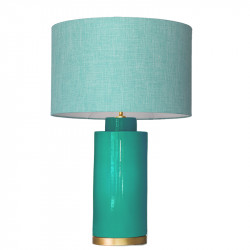 1727 - Lamp and Kas style Shade (67cm height)