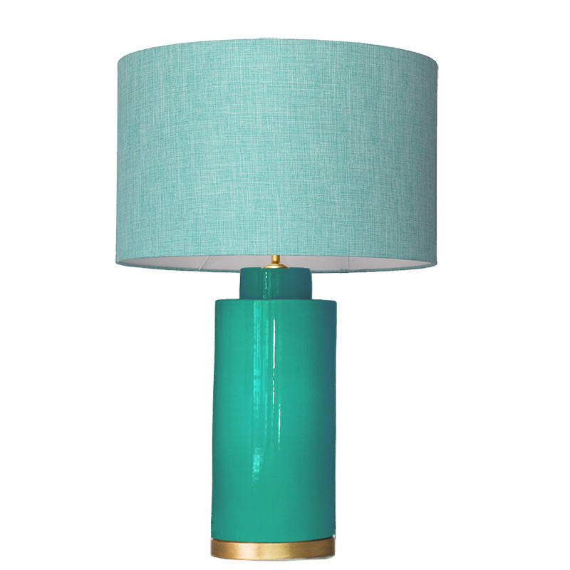 1727 - Lamp and Kas style Shade (67cm height)