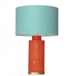 1727 - Lamp and Kas style Shade (67cm height)